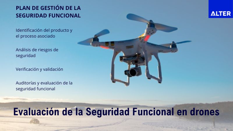 Plan de gestión de la seguridad funcional para drones