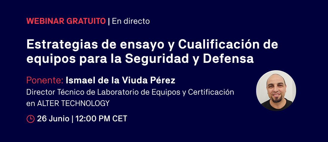 Banner WordPress - Estrategias de ensayo y Cualificación de equipos para la Seguridad y Defensa banner in-post
